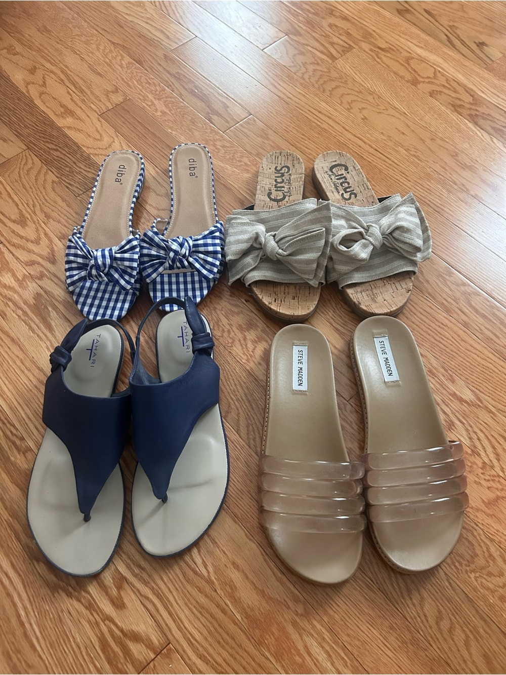 Lot of 4 pairs Summer Sandals